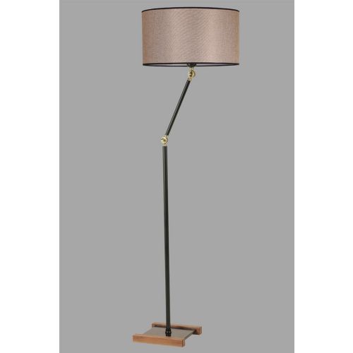 Podni lampa 8586-4 Mink u crnoj boji sa zlatnim detaljima slika 2