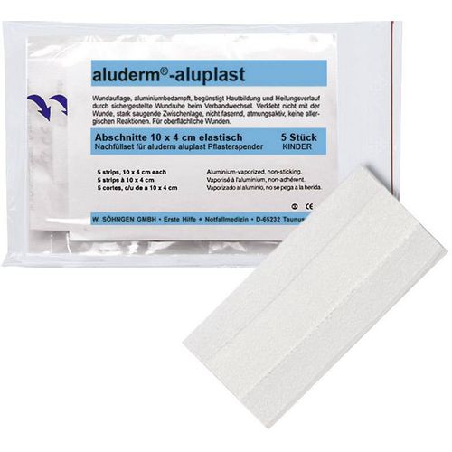 Set flastera za punjenje dispenzera 1009923 Söhngen Aluderm®-aluplast 10 x 4 cm 5 komada slika 2