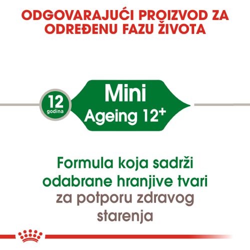 ROYAL CANIN SHN Mini Ageing +12, potpuna hrana za pse malih pasmina do 10 kg starije od 12 godina, 1,5 kg slika 6