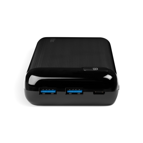 Ttec Prijenosni punjač PowerSlim LCD PD 20.000 mAh Powerbank  wth USB-C Input/output/Black slika 1