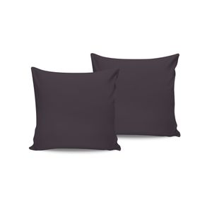 Colourful Cotton Komplet satenskih jastučnica (2 komada) (FR) Tamno siva