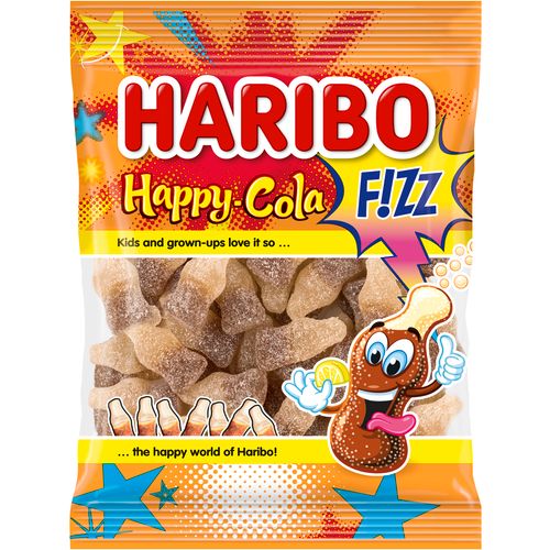 Haribo gumeni  bomboni Happy cola fizz 100g slika 1