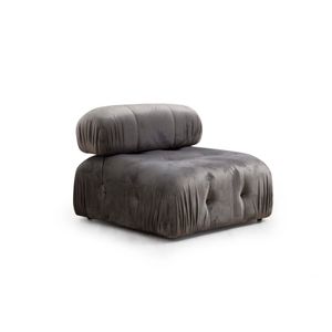 Bubble O1 - Siva 1-Sjedalna Sofa