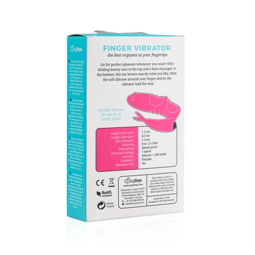 Finger vibrator, ružičasti slika 8