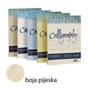 Papir Pergamena Calligraphy, A4 190 g/m2, boja pijeska 50/1