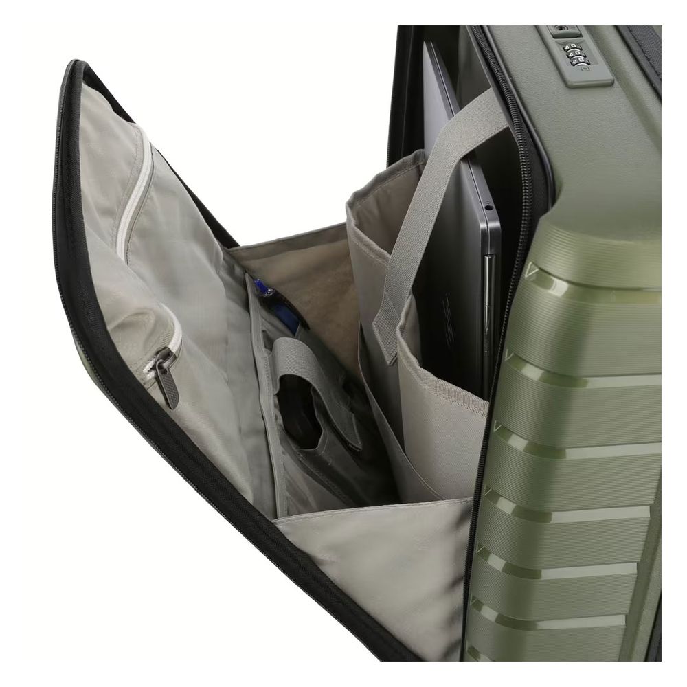 Travelite Kofer 55 cm ABS Ait Base, 075348-86, maslinasto zeleni slika 3