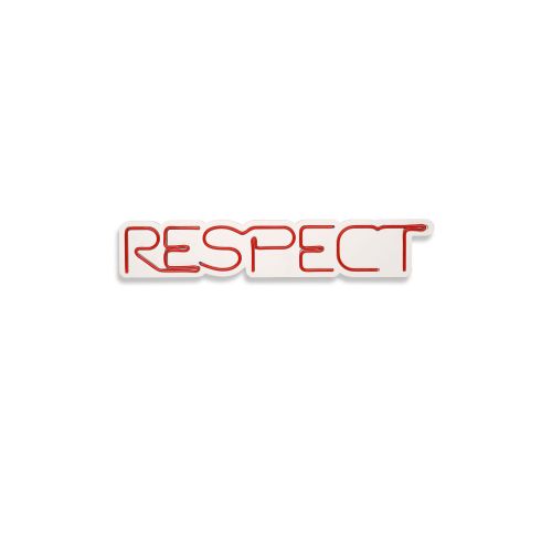 Wallity Ukrasna plastična LED rasvjeta, Respect - Red slika 4