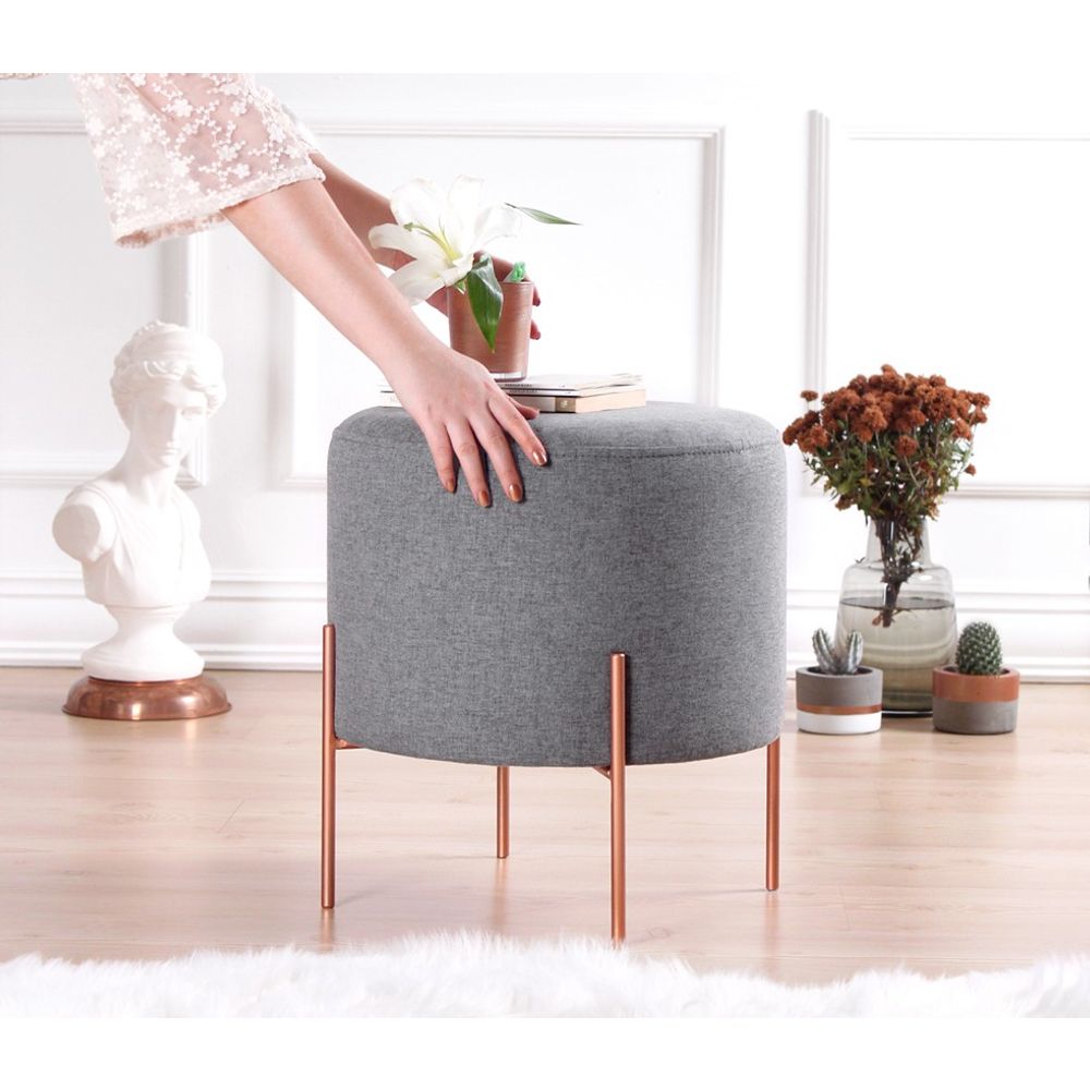 Copper 51 - Sivi Pouf slika 4