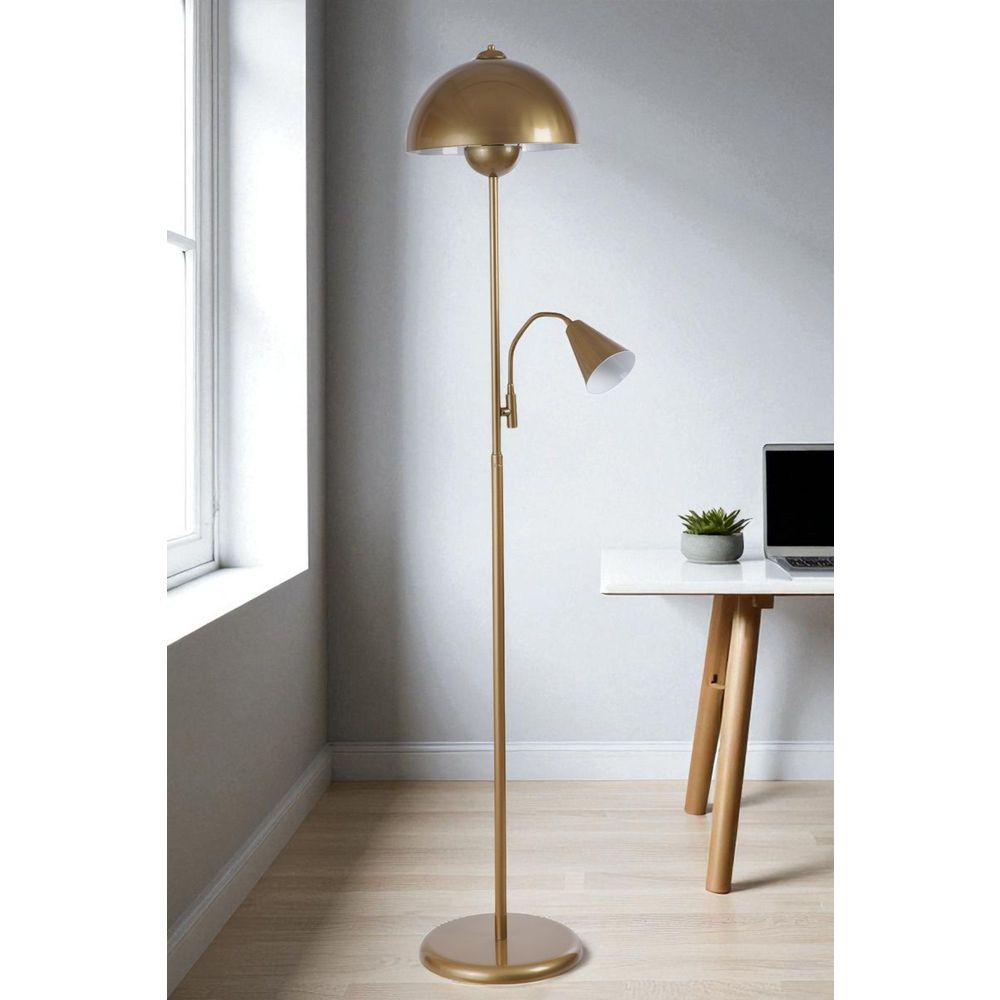 Opviq Podna lampa 836, zlatna slika 1