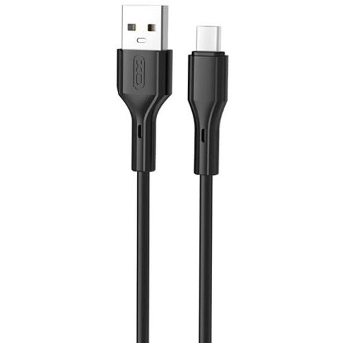 XO USB Data Kabl NB230 2.4A Type-C 1m crni slika 1