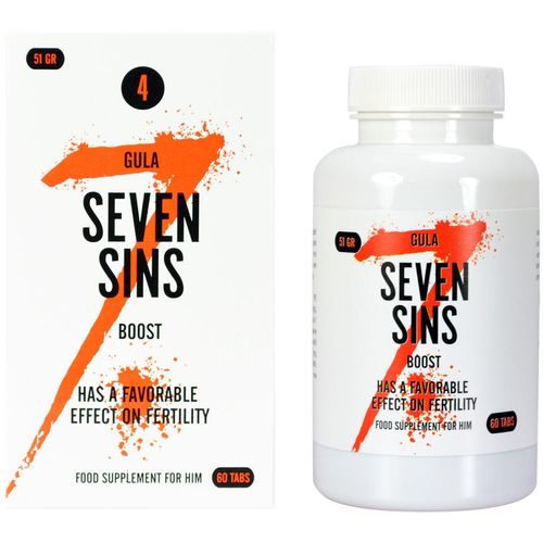 Tablete za jaču ejakulaciju Seven Sins - Boost, 60 kom slika 3
