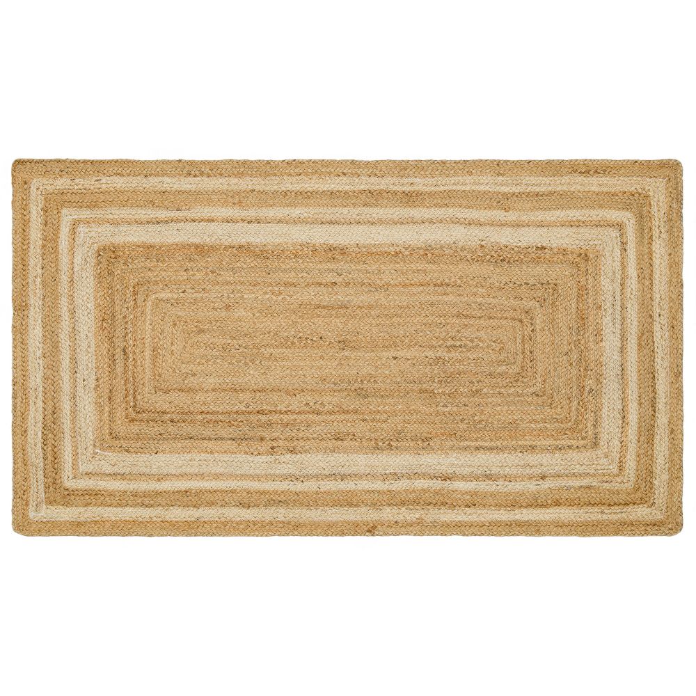 Ech 10 - Prirodni, Bijeli Bež Tepih za Hodnik (80 x 200 cm) slika 4