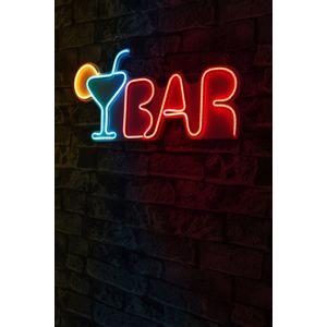Wallity Ukrasna plastična LED rasvjeta, Bar - Multicolor