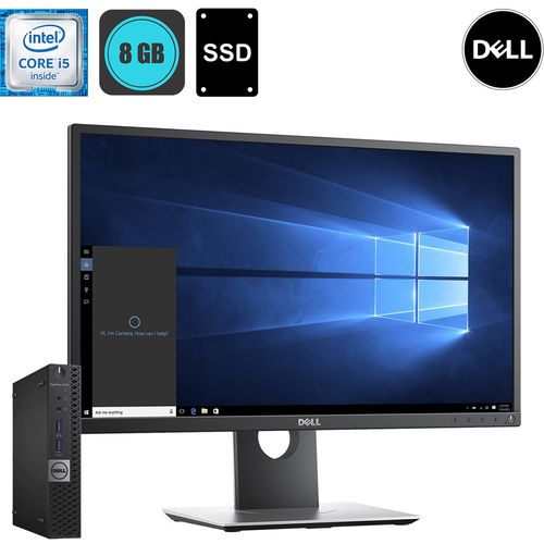 Dell Optiplex 7040 micro i5-6500T, 8GB, 256GB SSD + Dell U2412 24'' - rabljeni uređaj slika 1