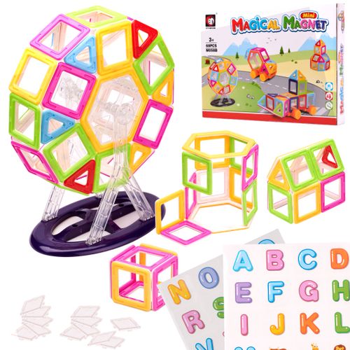 Magnetni blokovi Magical Magnet Mini - 68 komada (3+) slika 1