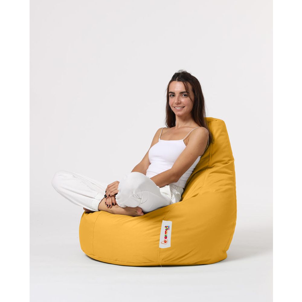 Drop L - Žuti Baštenski Bean Bag slika 3