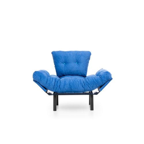 Atelier Del Sofa Fotelja, Plava, Nitta Single - Blue slika 8