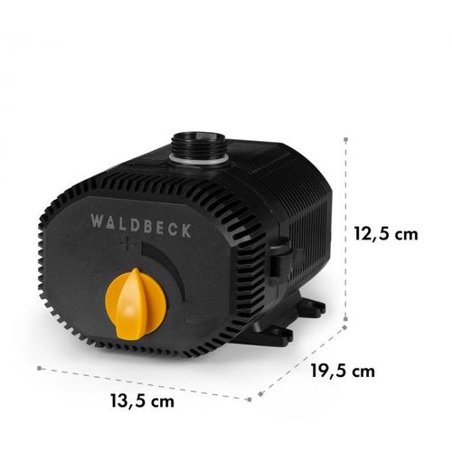 Waldbeck Nemesis T60 pumpa za jezerce, Crna slika 8