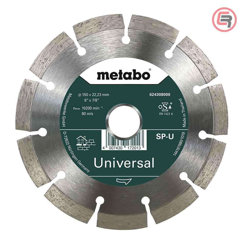 Metabo Dijamantna Rezna Ploča Universal 150 x 22,23 mm SP/U - 624308000 slika 1
