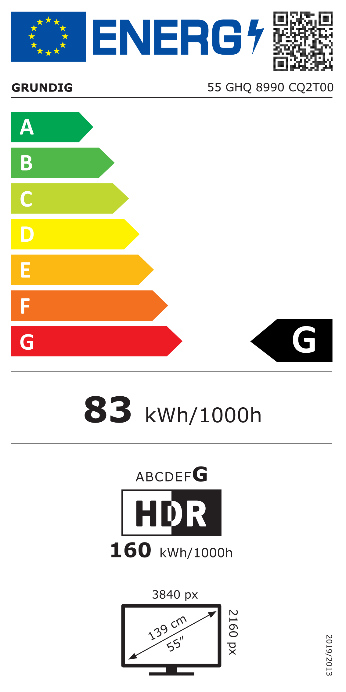 Energetski certifikat G