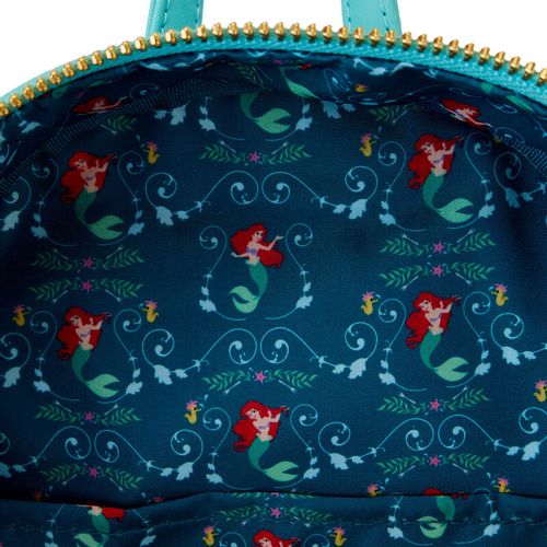 Loungefly Disney The Little Mermaid Ariel Princess Lenticular backpack 26cm slika 6