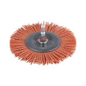 Wolfcraft Četka Kružna Najlonska Gruba fi 100x23/10x1,2 mm Prihvat 1/4" - 1502000