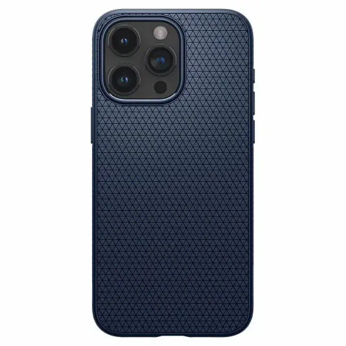 SPIGEN Liquid Air maska za IPHONE 15 PRO navy plava slika 2