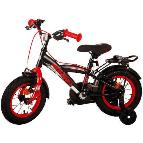 Volare dječji bicikl Thombike 12" s dvije ručne kočnice crno-crveni slika 14