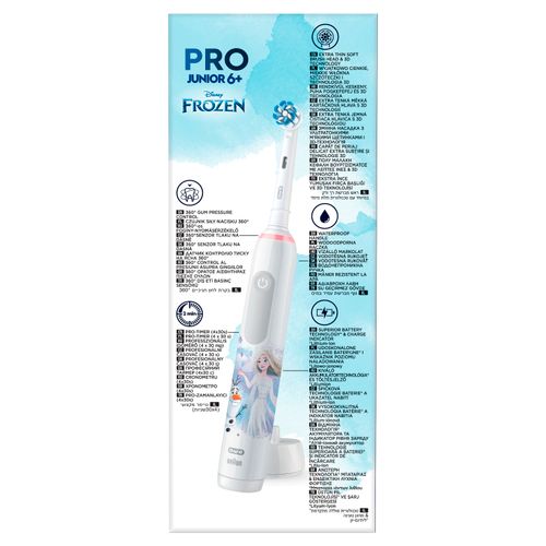 Oral-B električna četkica PRO JUNIOR 6+ Frozen slika 4