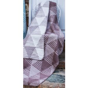 Ćebe ECO BLANKET 150x200 - EDK23403c - Triangle Lilac