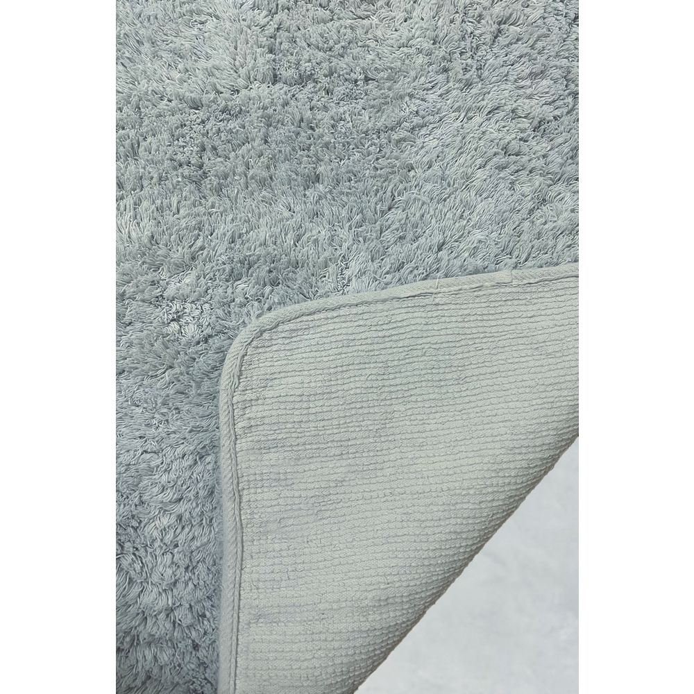 Set Pamučnih Kupatilskih Prostirki Cotton Basic - Siva (2 Komada) slika 2