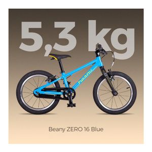 Dječji bicikl BEANY ZERO 16" plavi 5,3kg