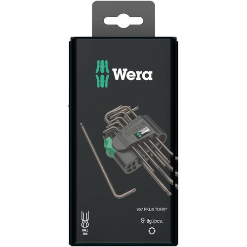 Wera 967 PKL/9 SB SiS 9-dijelni 967 PKL TORX® komplet imbus ključeva TORX® slika 1