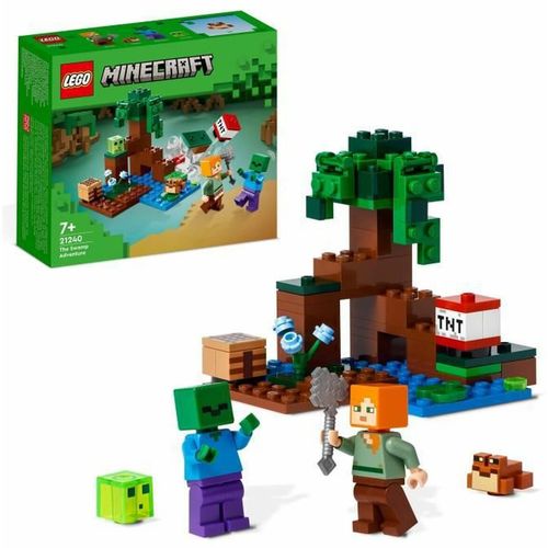 Playset Lego Minecraft 21240 Adventures in the Marais Pisana 65 Dijelovi slika 1