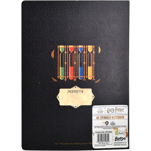 BLUE SKY HARRY POTTER SPINNER NOTEBOOK - COLOURFUL CREST slika 2