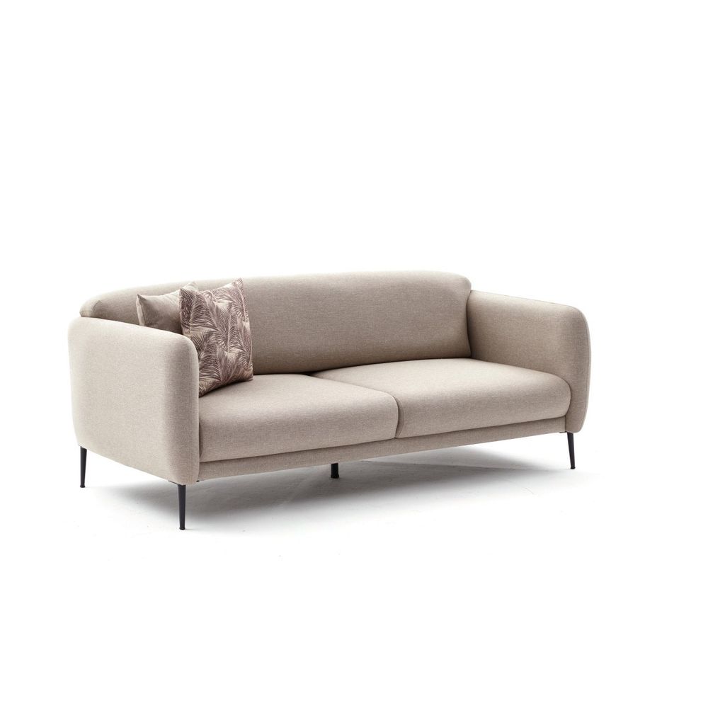 Venus 3-Sjedalna - Krem Sofa na Razvlačenje slika 8