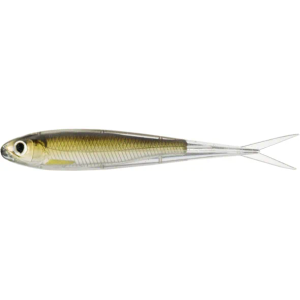 LiveTarget silikonska varalica Twitch Minnow (Soft Jerkbait) Silver Brown 100mm 4kom (SSR100S934)