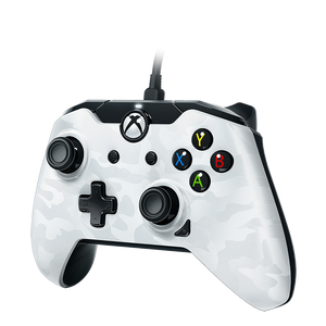 PDP XBOX WIRED CONTROLLER WHITE CAMO