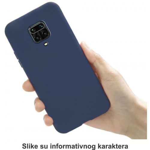 MCTK4-XIAOMI Redmi Note 9 * Futrola UTC Ultra Tanki Color silicone Dark Blue (59) slika 2