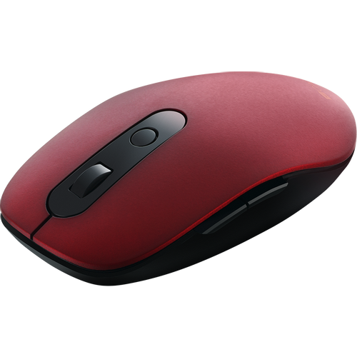 CANYON MW-9 2 in 1 Wireless optical mouse with 6 buttons, DPI 800/1000/1200/1500, 2 mode(BT/ 2.4GHz), Battery AA*1pcs, Red, silent switch for right/left keys, 65.4*112.25*32.3mm, 0.092kg slika 2