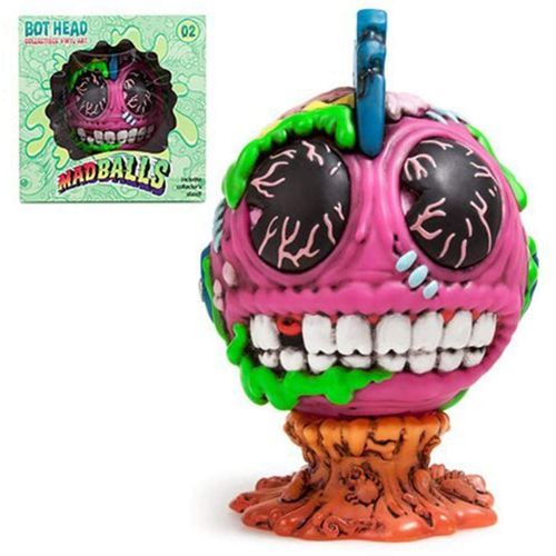 KIDROBOT MADBALLS MEDIUM FIGURES-BOT HEAD slika 1