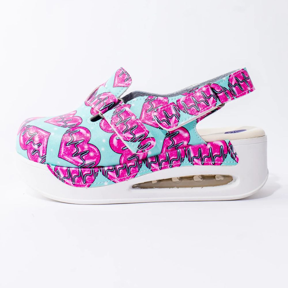 Terlik Sabo Air Max klompe sa čičak trakom, Heart slika 1