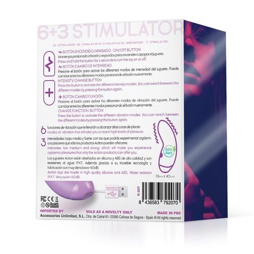 Action Patty Mini vibrator slika 12