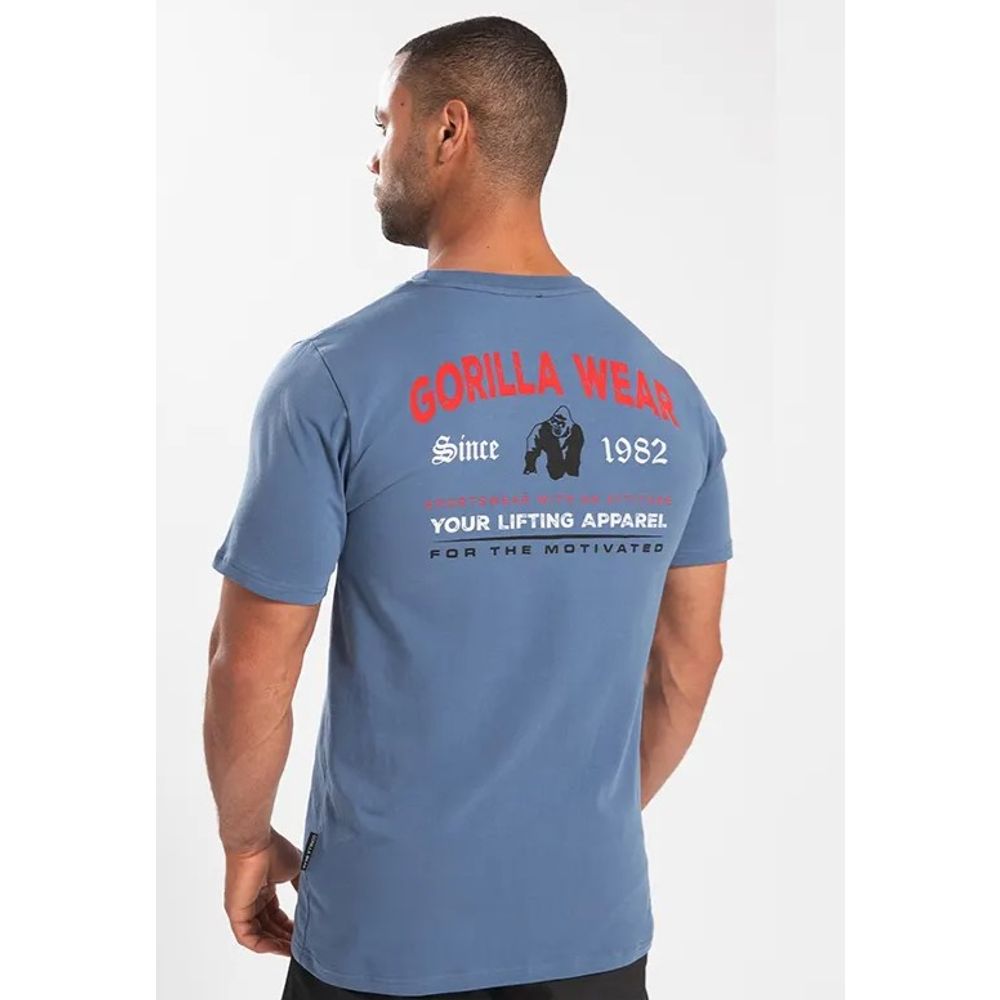 Gorilla Wear WARREN Majica, Plava slika 2