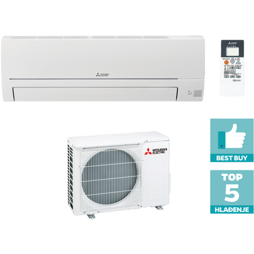 Mitsubishi Electric Standard Eco Inverter klima uređaj 3,4kW MSZ-HR35VF/MUZ-HR35VF slika 1