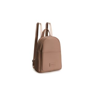 Elegantni Camel Camel Ruksak od Polivinil Kože