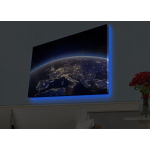 4570HDACT-093 Multicolor Decorative Led Lighted Canvas Painting