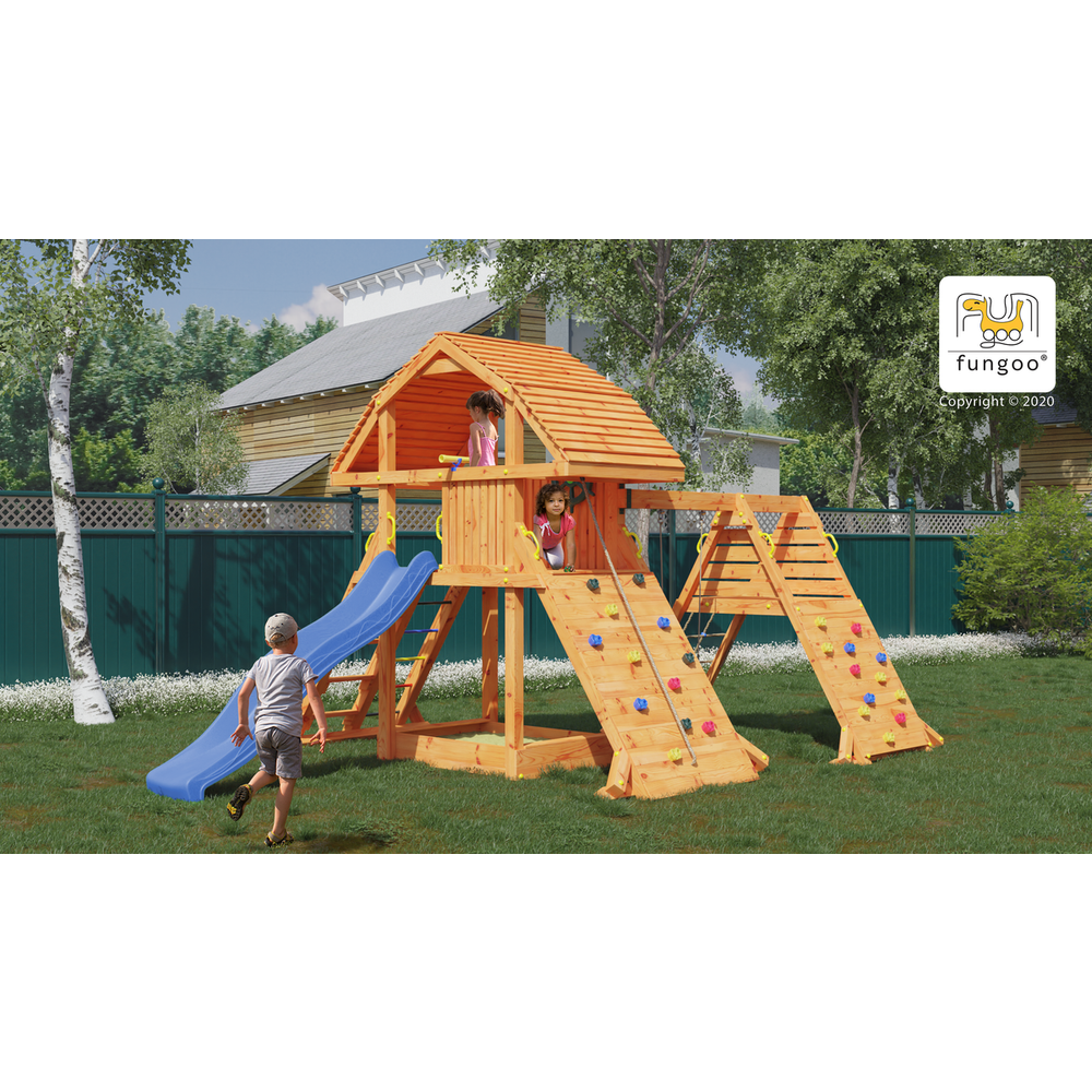 Fungoo Set GIANT SPIDER - Drveno dječije igralište slika 5