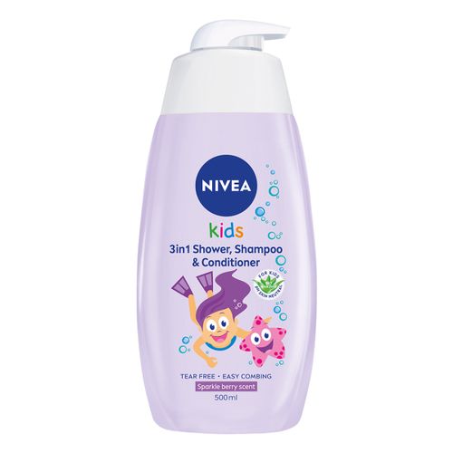 NIVEA 2u1 gel za tuširanje za devojčice 500ml slika 1