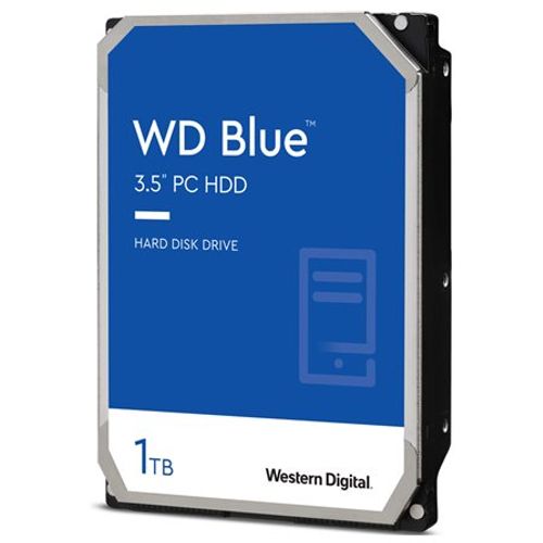 Tvrdi disk WD Blue 1TB SATA 3.5inch HDD 6Gb/s, WD10EARZ slika 1